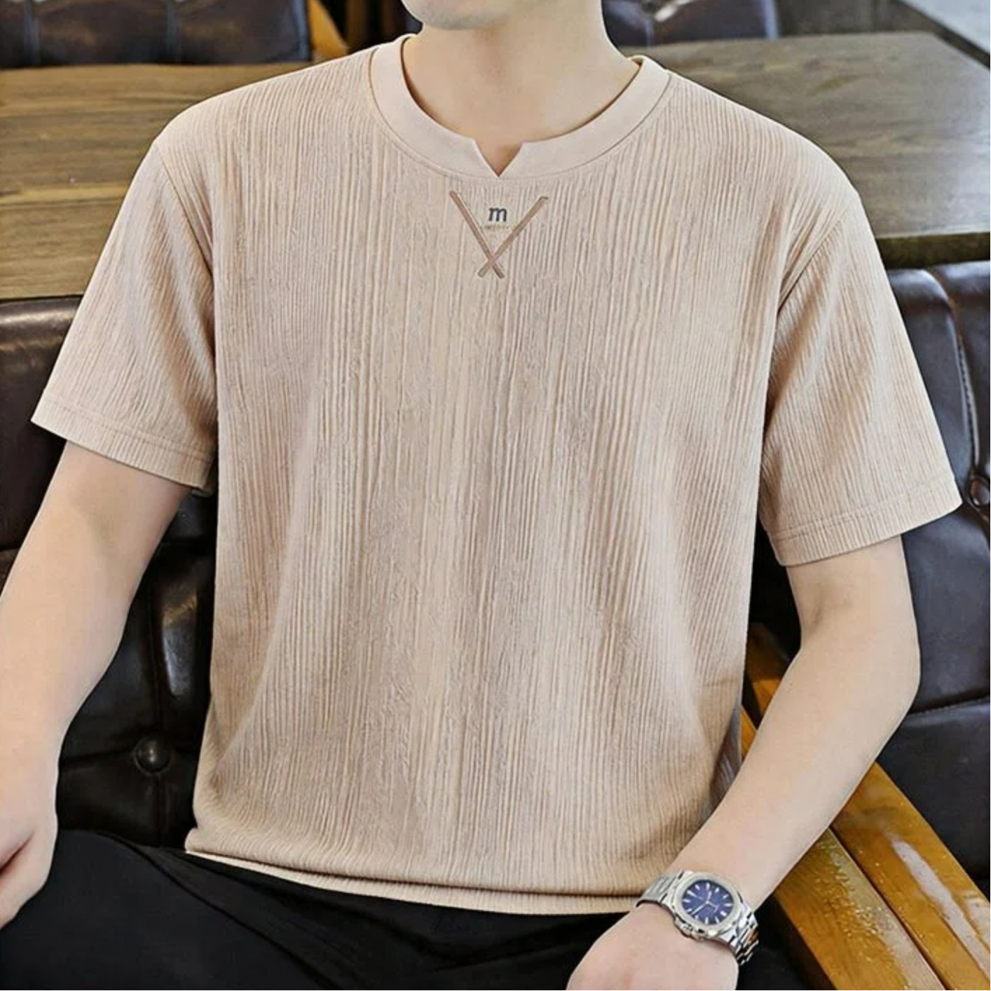 New Style Crew Neck Crinkle Te – Undershirt Crew Neck Bewertung und Preis
