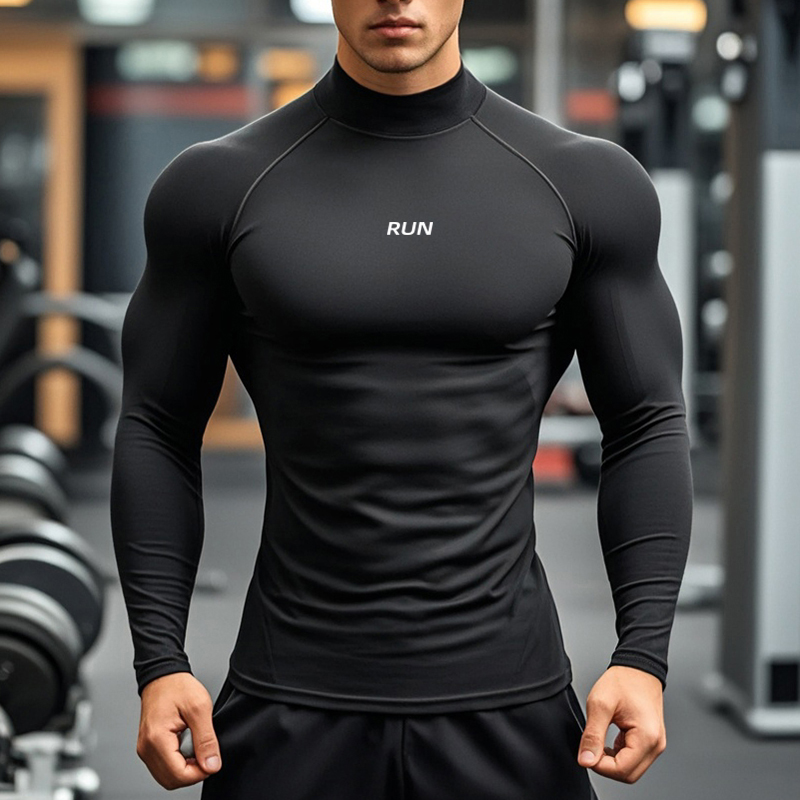 Men's Running Turtleneck Quick – T Shirt Tight Fit Bewertung und Preis