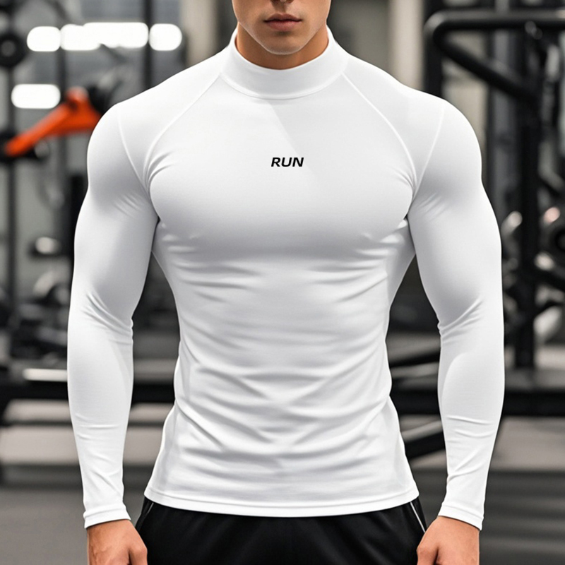Men's Running Turtleneck Quick – T Shirt Tight Fit Bewertung und Preis