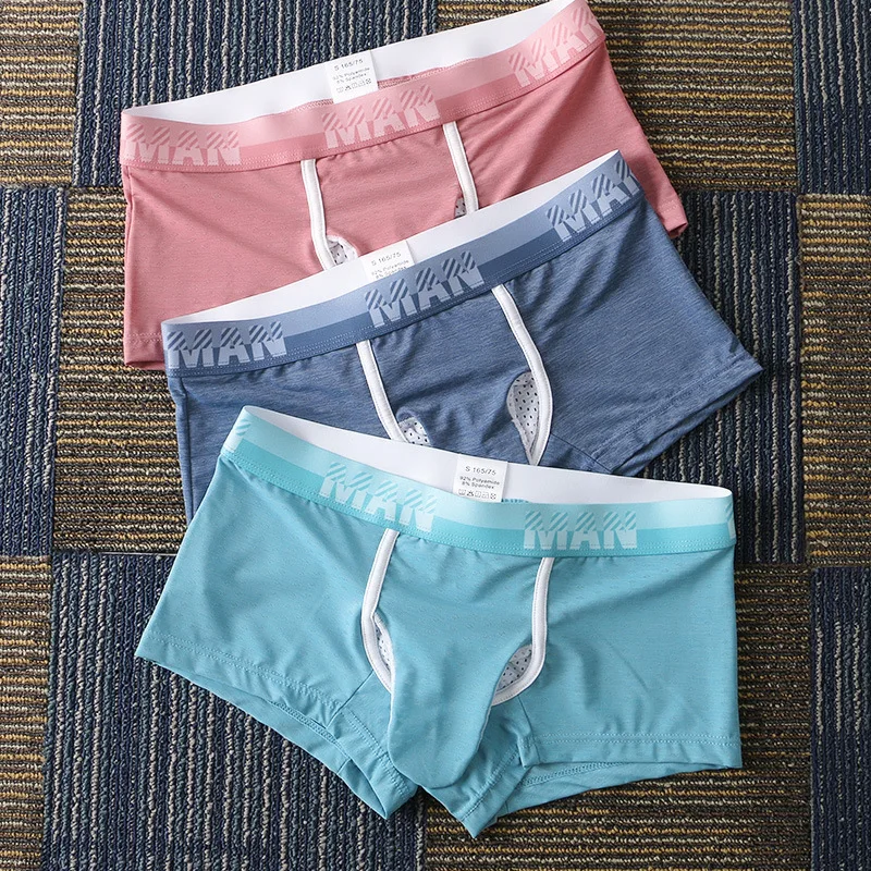 Men's Ice Silk Boxer Briefs, B – Mesh Sport Boxer Bewertung und Preis