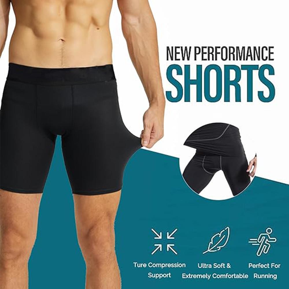 3 Pack Compression Shorts Men  – Compression Shorts Athletes Bewertung und Preis