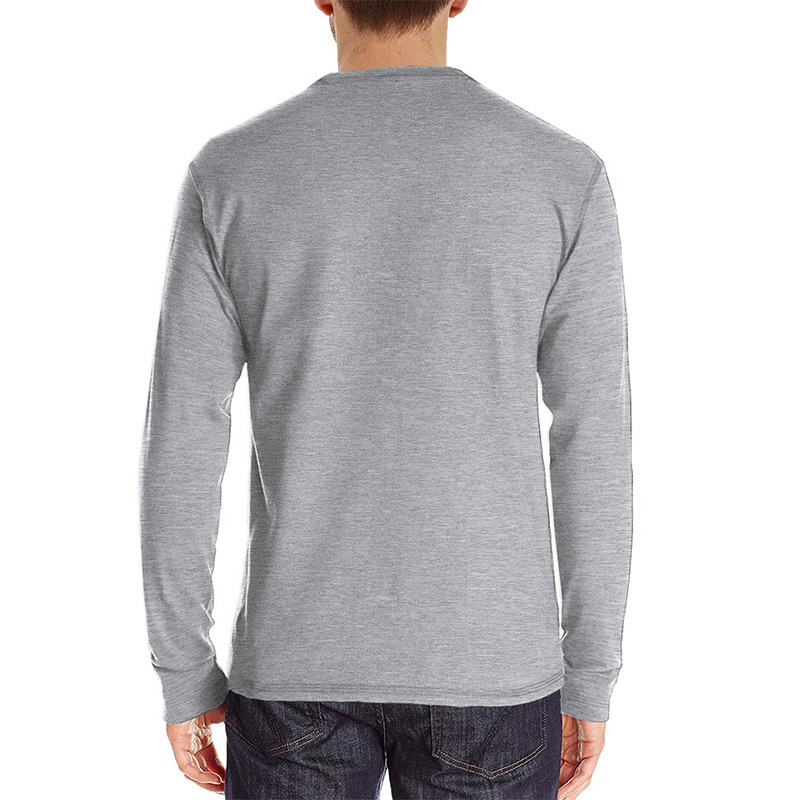 Men's Long Sleeve Henley Style – Undershirt Crew Neck Bewertung und Preis
