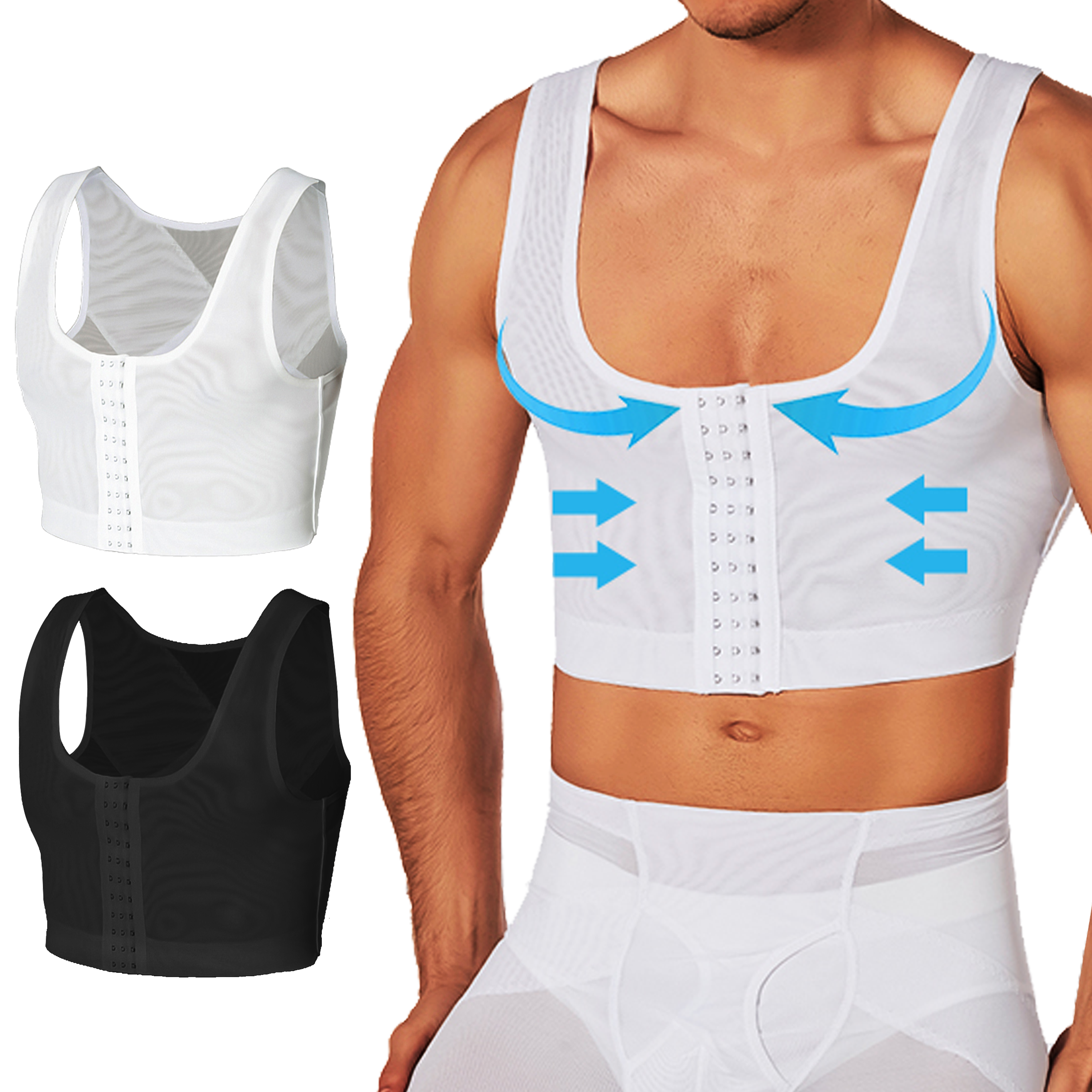 Men's Compression Corset Vest  – Sleeveless Undershirt Bewertung und Preis