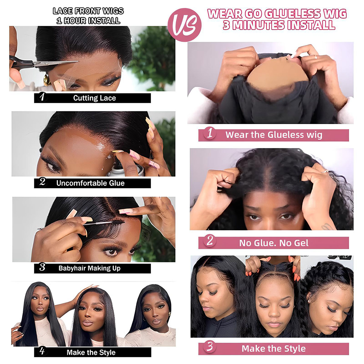 Wear and Go Glueless Wig Human – Base Layer Top Bewertung und Preis