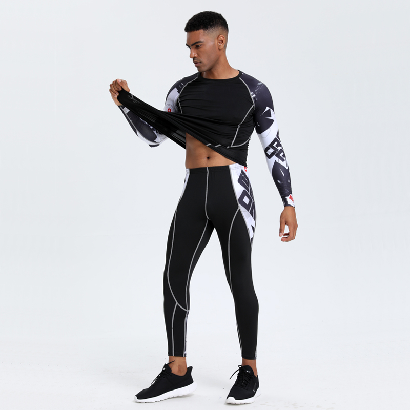 Men's PRO Sports Fitness Suit: – Compression Long Pant Bewertung und Preis