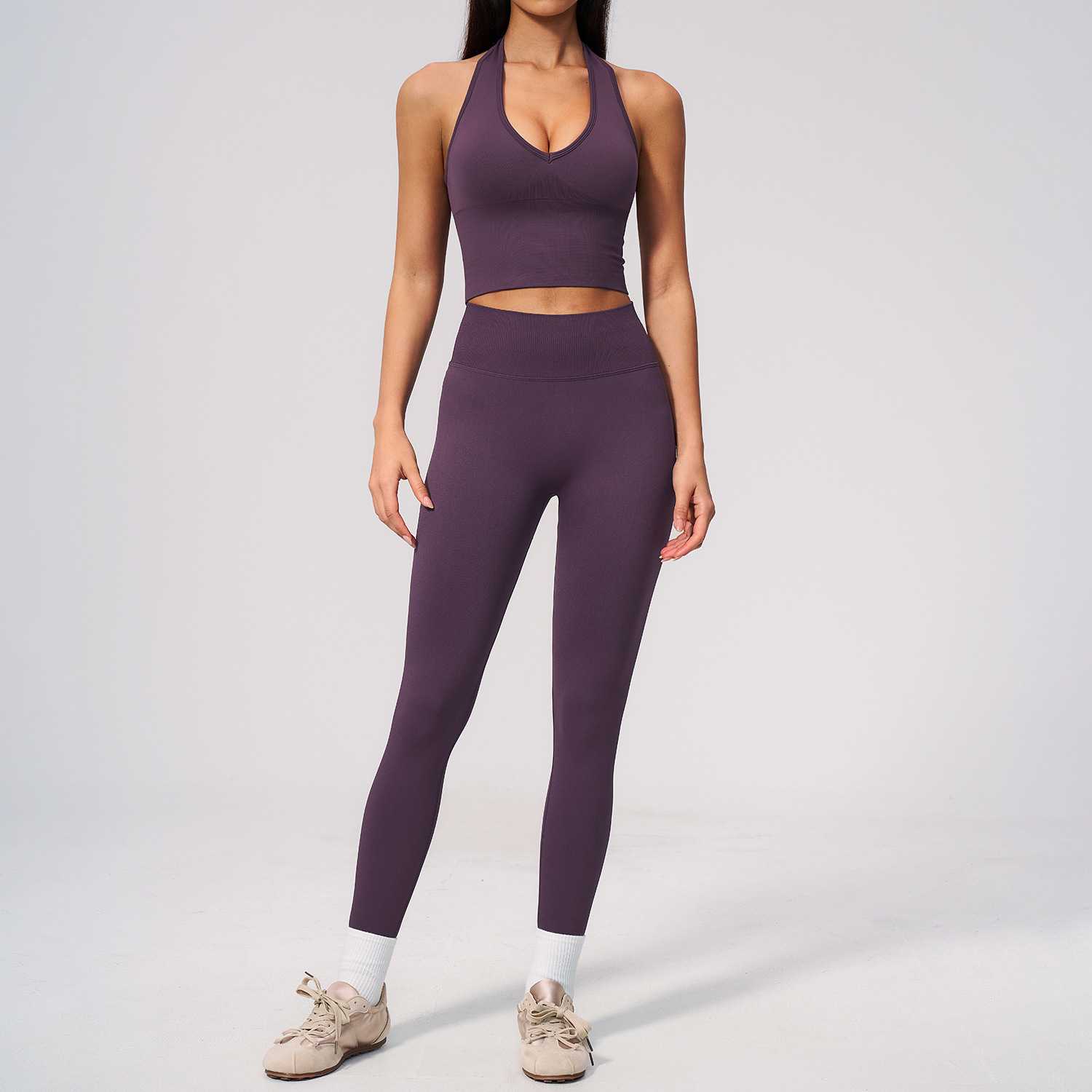 Seamless Yoga Suit 2PCS Women  – Compression Shorts Athletes Bewertung und Preis