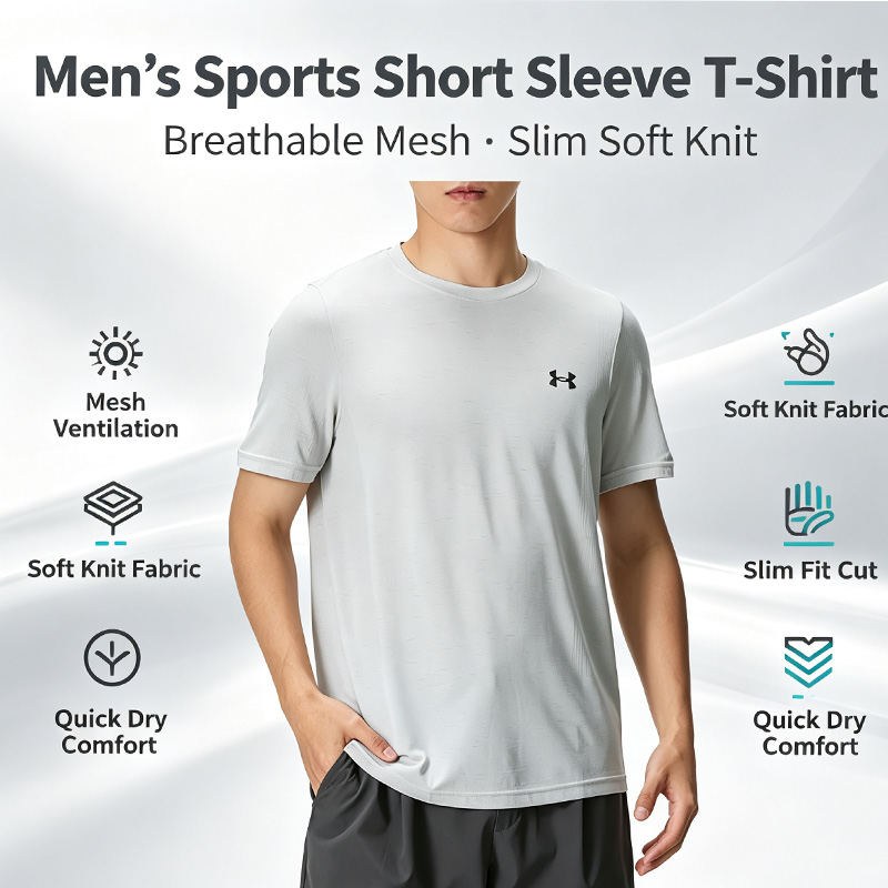 Under Armour Men Slim Fit Mesh – Undershirt Crew Neck Bewertung und Preis