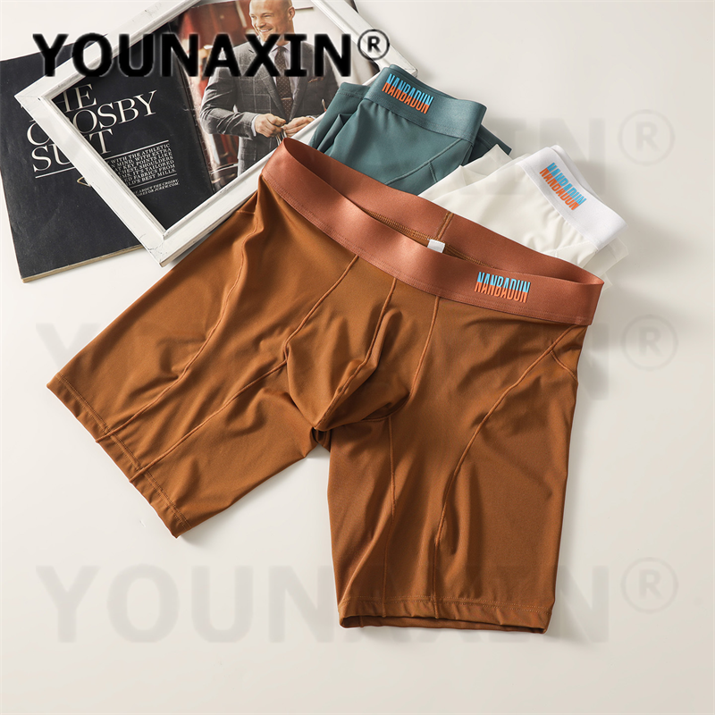 5 Pieces Men's Extended Leg Bo – Long Leg Trunk Men Bewertung und Preis