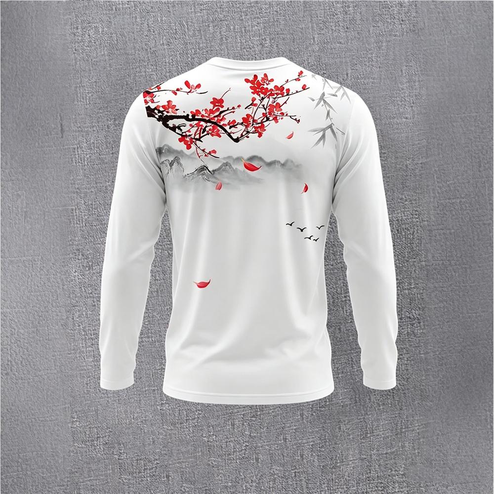 Chinese Style Ink Plum Blossom – Base Layer Top Bewertung und Preis