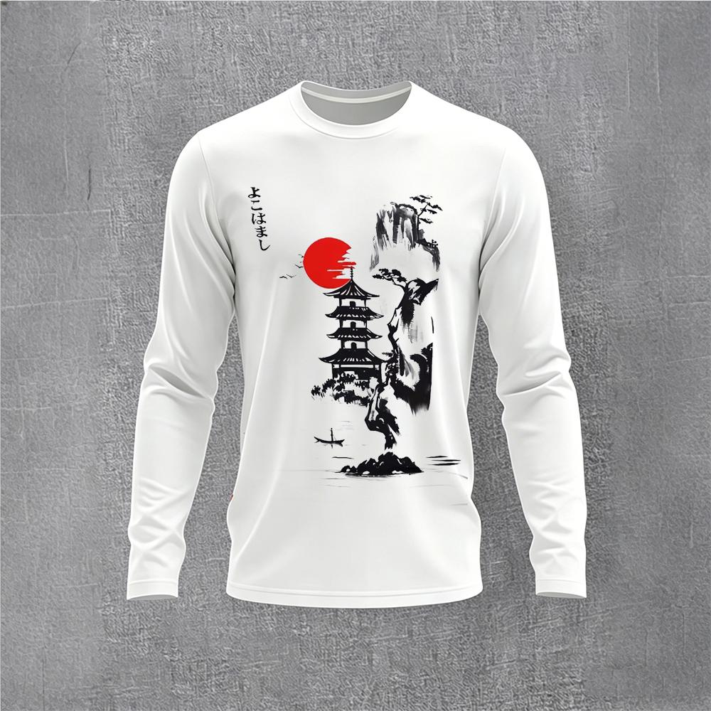 Chinese Style Ink Plum Blossom – Base Layer Top Bewertung und Preis