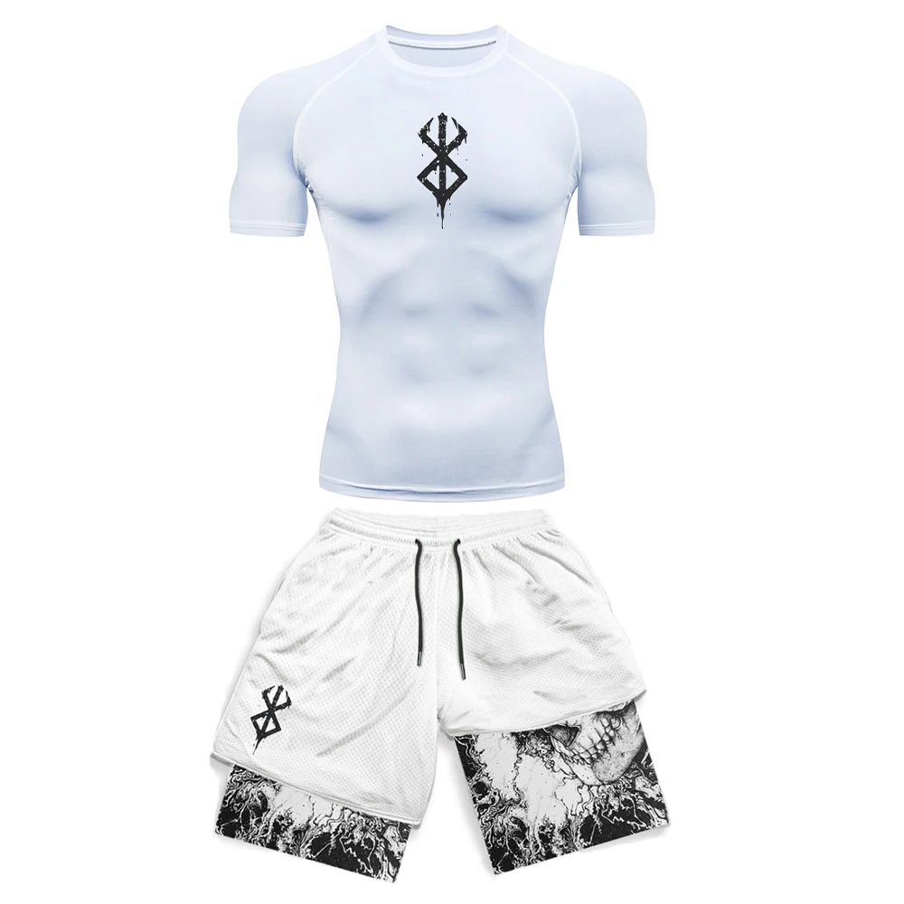 Anime 3D Printed Men's Compres – Compression Shorts Athletes Bewertung und Preis