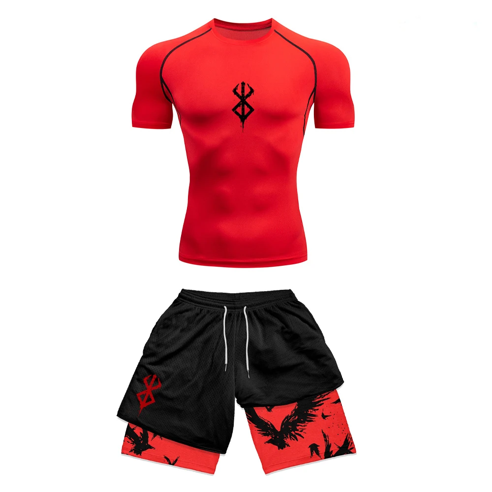 Anime 3D Printed Men's Compres – Compression Shorts Athletes Bewertung und Preis