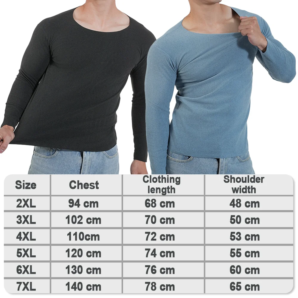 Men Thermal Underwear Long Sle – Undershirt Crew Neck Bewertung und Preis