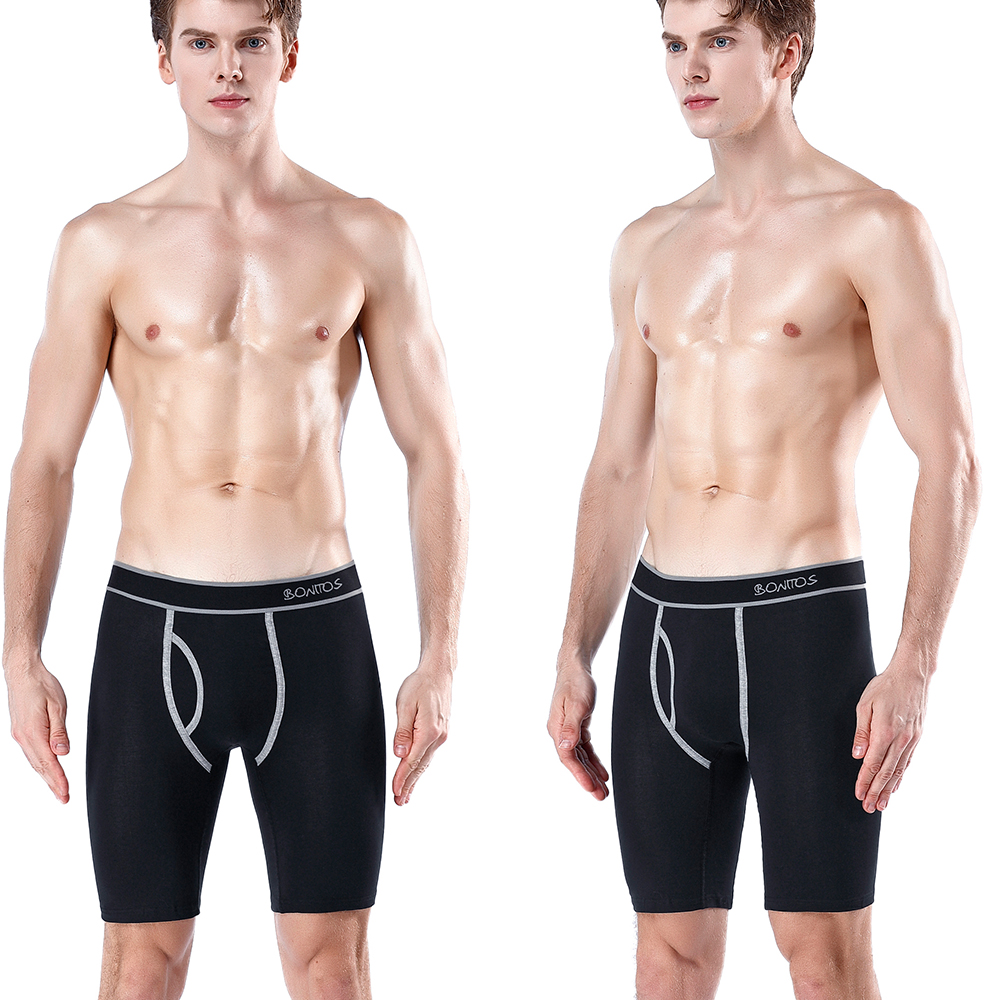 5pcs Long Boxer Mens Boxer Sho – Boxer Brief Pack Cotton Bewertung und Preis