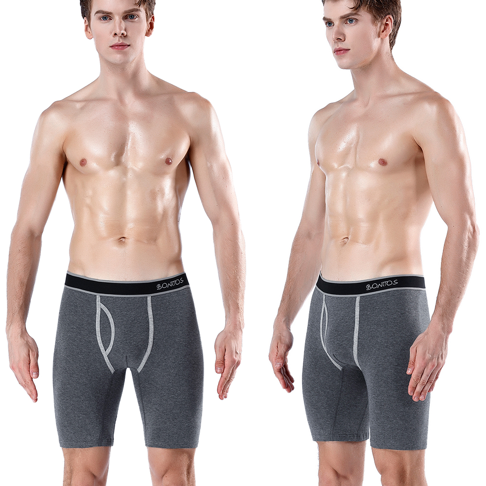 5pcs Long Boxer Mens Boxer Sho – Boxer Brief Pack Cotton Bewertung und Preis