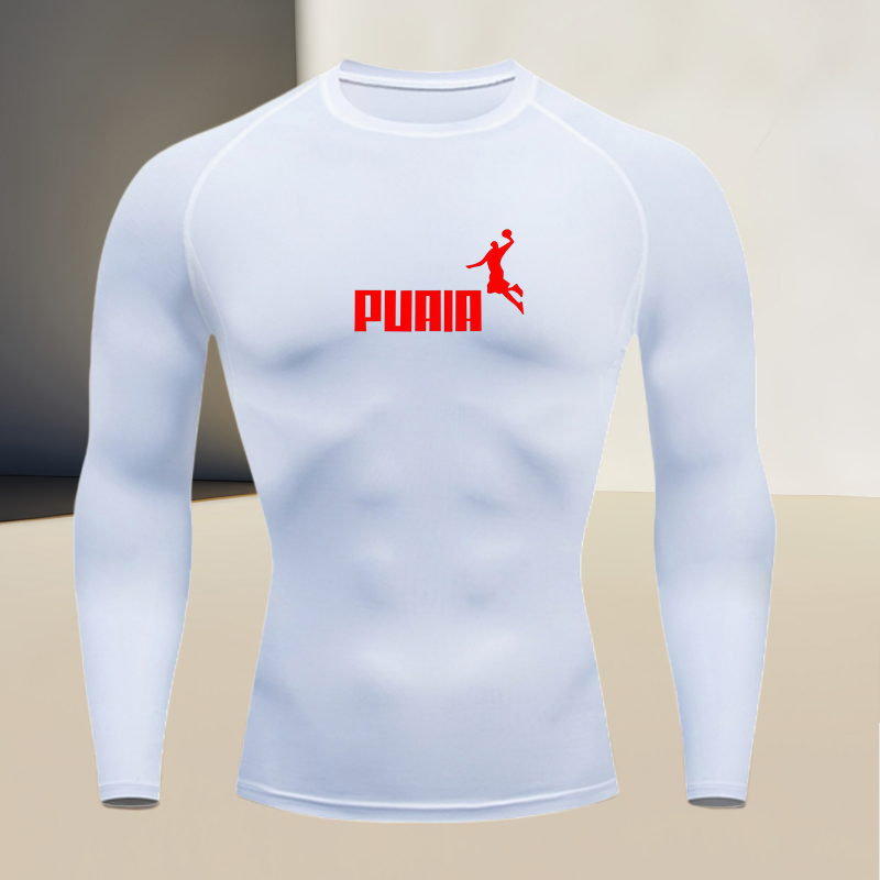 Men's long sleeved round neck  – T Shirt Tight Fit Bewertung und Preis