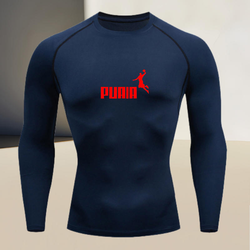 Men's long sleeved round neck  – T Shirt Tight Fit Bewertung und Preis