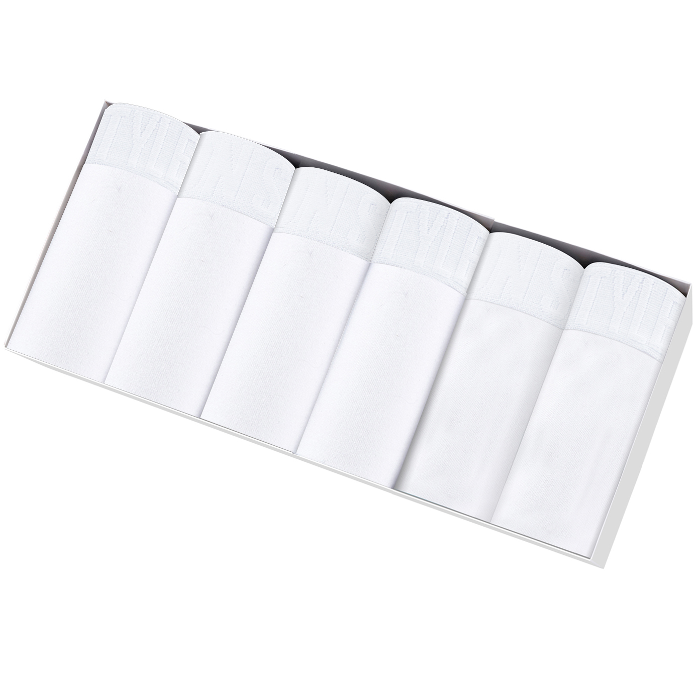 6Pcs White Boxers Man Sexy Und – Boxer Brief Pack Cotton Bewertung und Preis