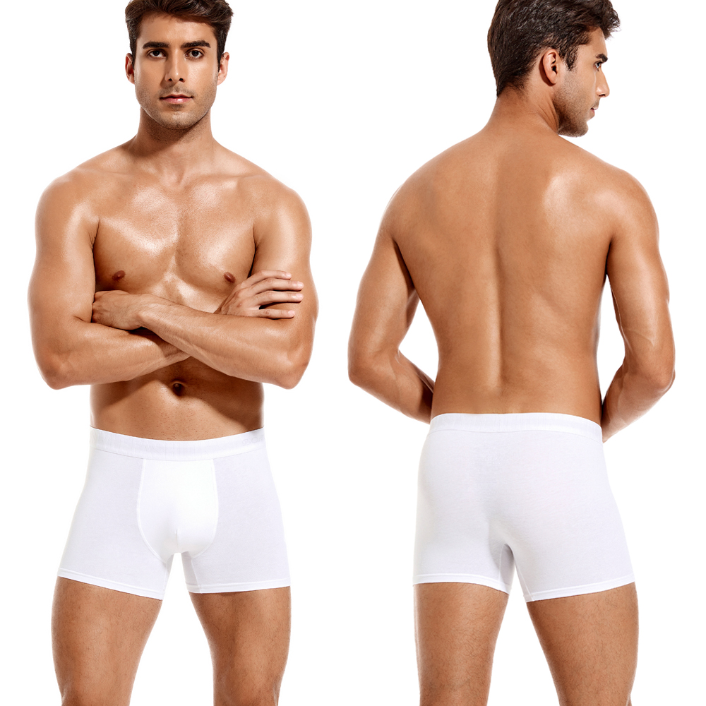 6Pcs White Boxers Man Sexy Und – Boxer Brief Pack Cotton Bewertung und Preis