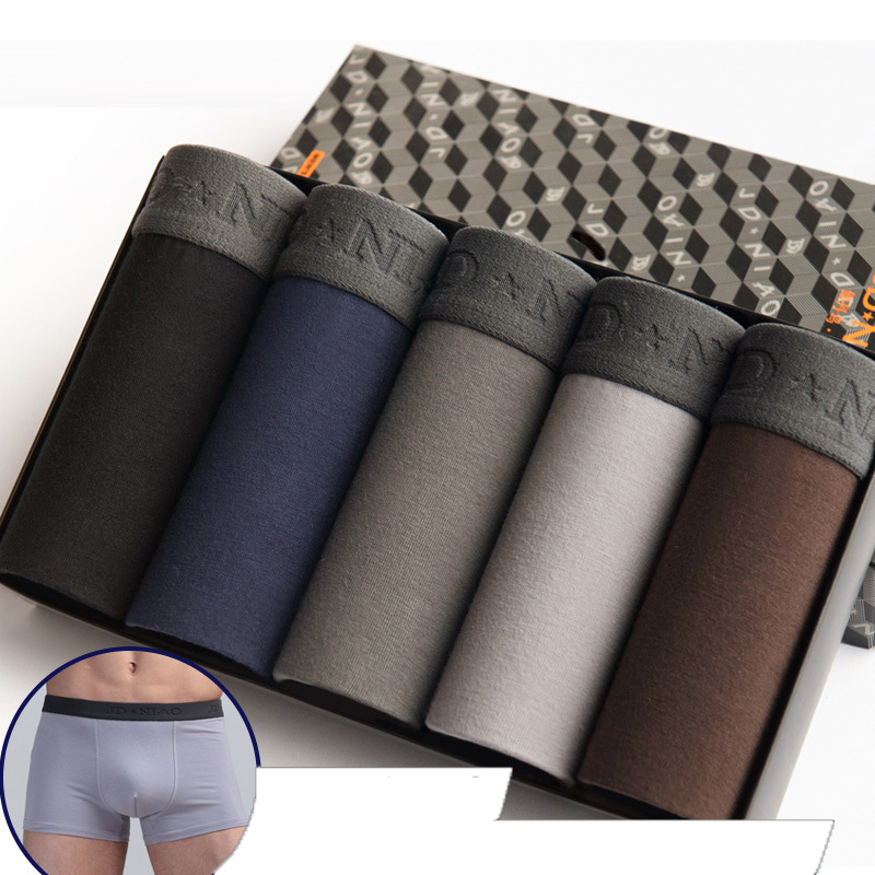 5Pcs/lot Men Underwear Cotton  – Multi Pack Underwear Bewertung und Preis