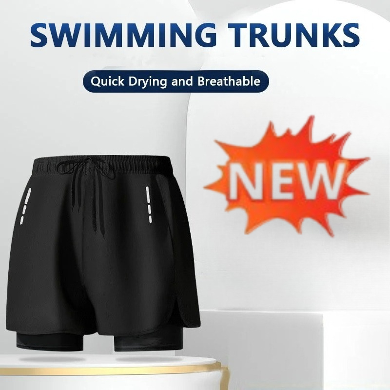 Men's Swim Trunks Quick Dry At – Compression Shorts Athletes Bewertung und Preis