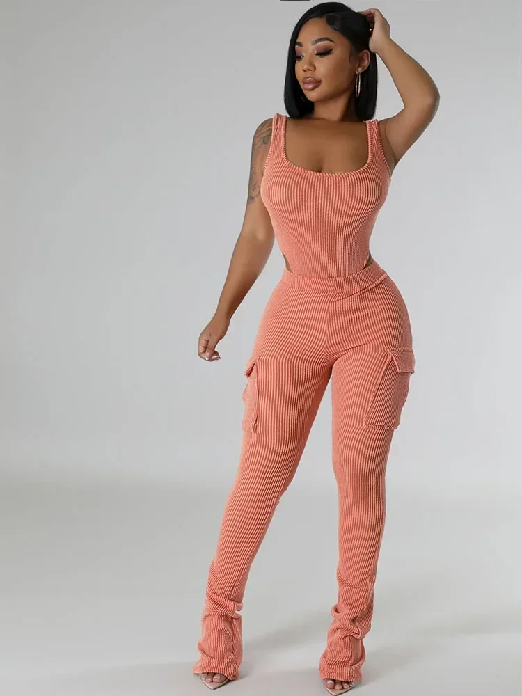 Knitted Ribbed Two Piece Set f – Tank Top Ribbed Bewertung und Preis