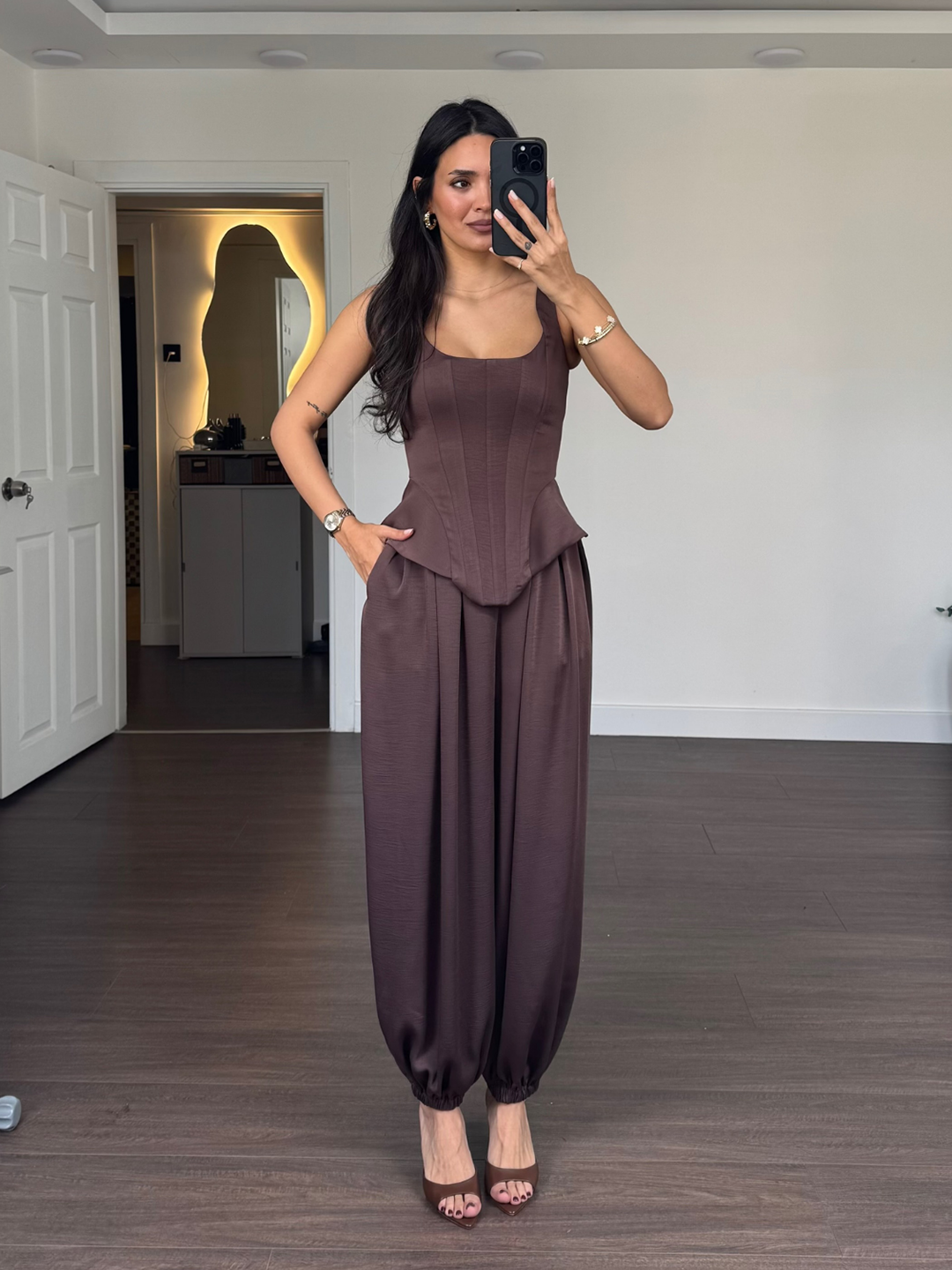 Laru Women Satin 2 Piece Outfi – Suspender Tank Top Bewertung und Preis