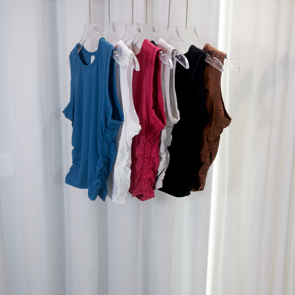 Summer Yoga Wear Ribbed Tank T – Tank Top Ribbed Bewertung und Preis