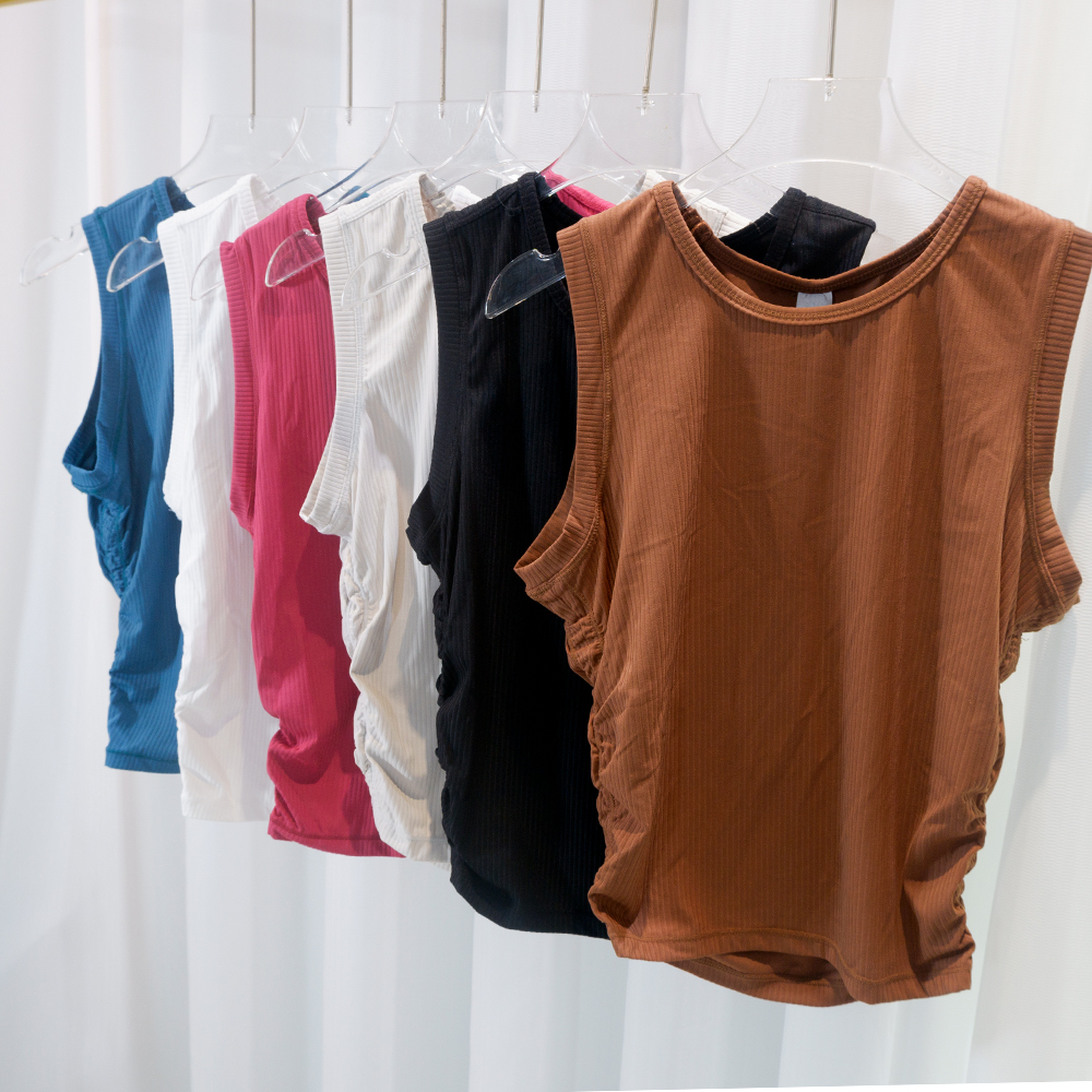 Summer Yoga Wear Ribbed Tank T – Tank Top Ribbed Bewertung und Preis