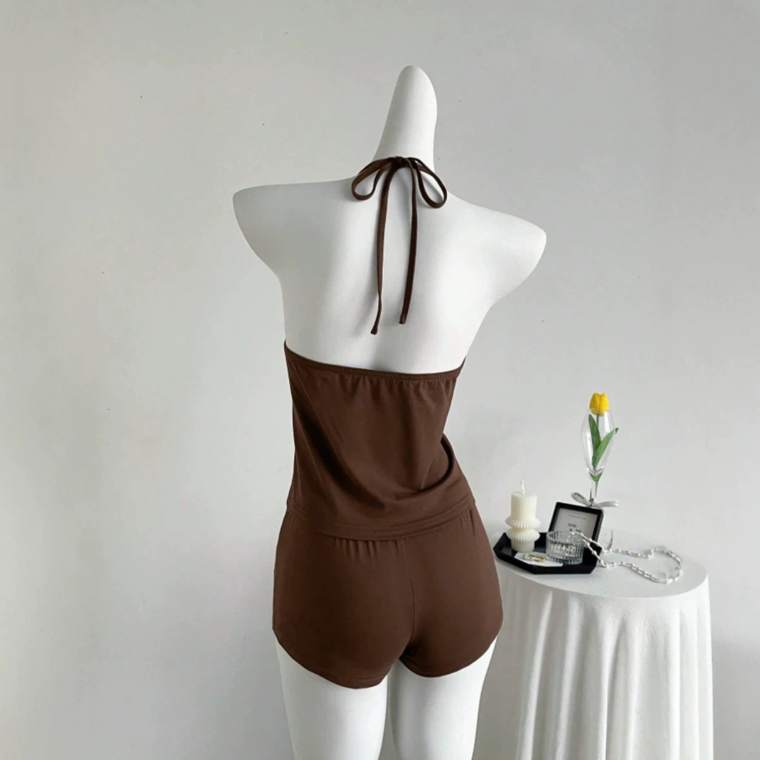 New Women's Summer Brown Tank  – Suspender Tank Top Bewertung und Preis